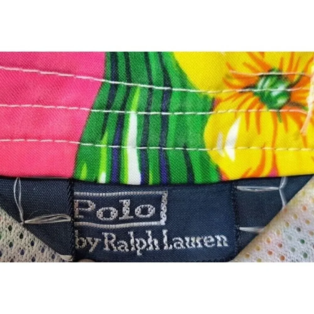 Polo Ralph Lauren Men's 38 Multicolor Floral Swim Trunks